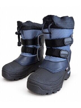 Baffin Iceberg Youth 4880-Y003 Snow Boots US 1 EU 32 Polar Proven Blue Black